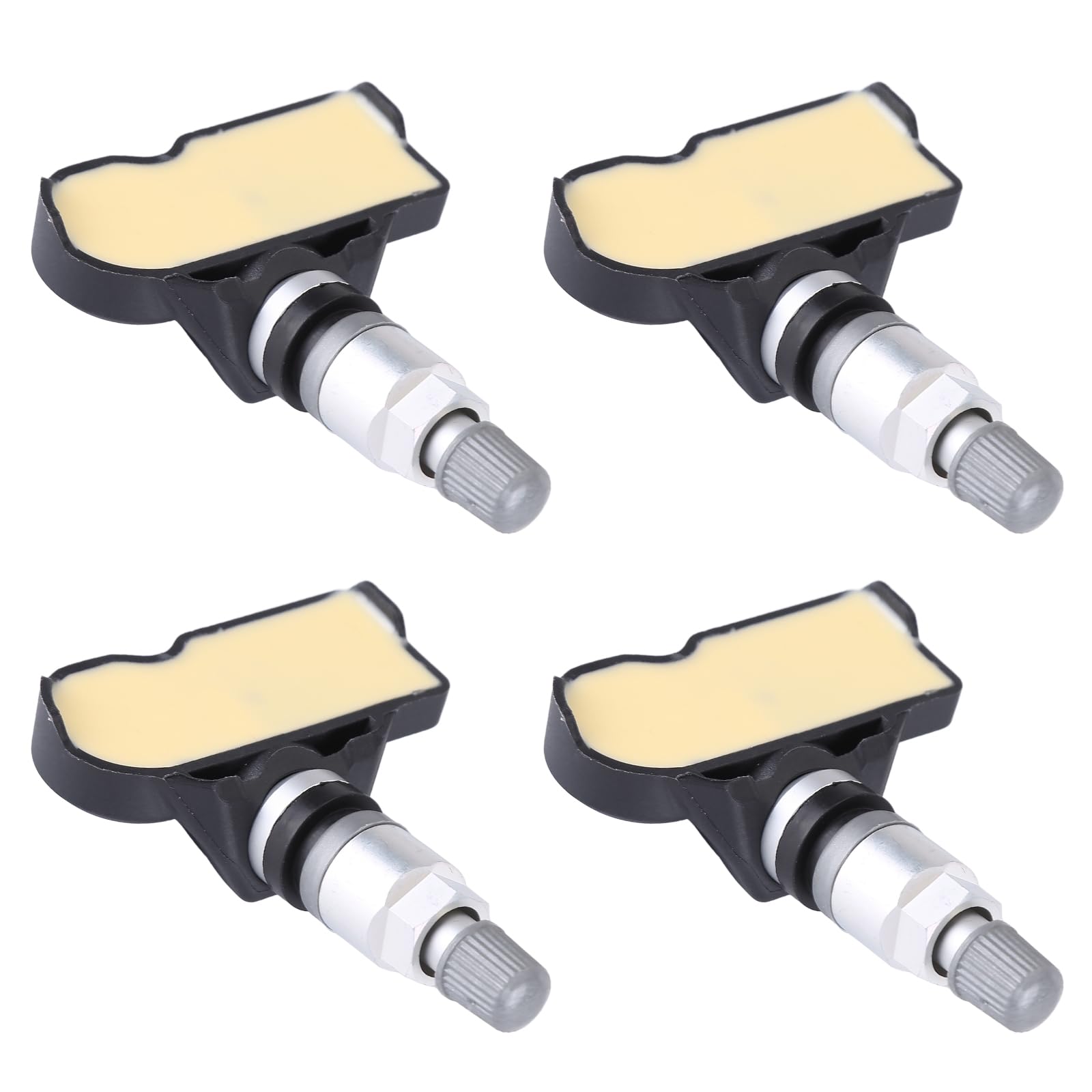 4 pièces Capteur de pression des pneus RDKS TPMS pour Série 5 F06 F07 F10 F11 Série 6 F12 F36 F45 E90 Système de contrôle de la pression des pneus Valve métallique Capteur de pression des pneus