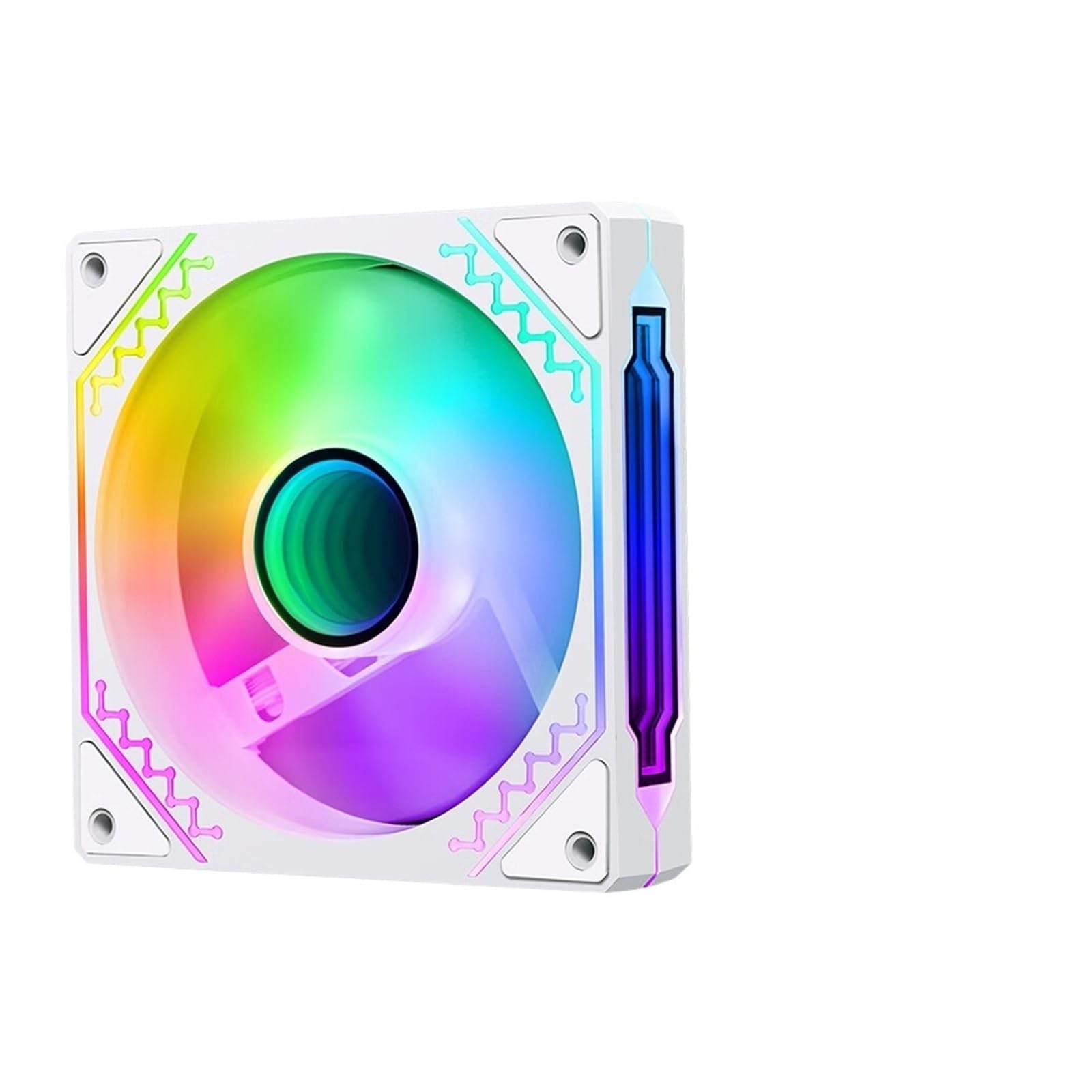 Ventoinha - Ventoinha per PC PC 120 mm RGB ventola 4 pin PWM CPU raffreddamento 3pin5v spazio illimitato Argb 12 cm Ventilador