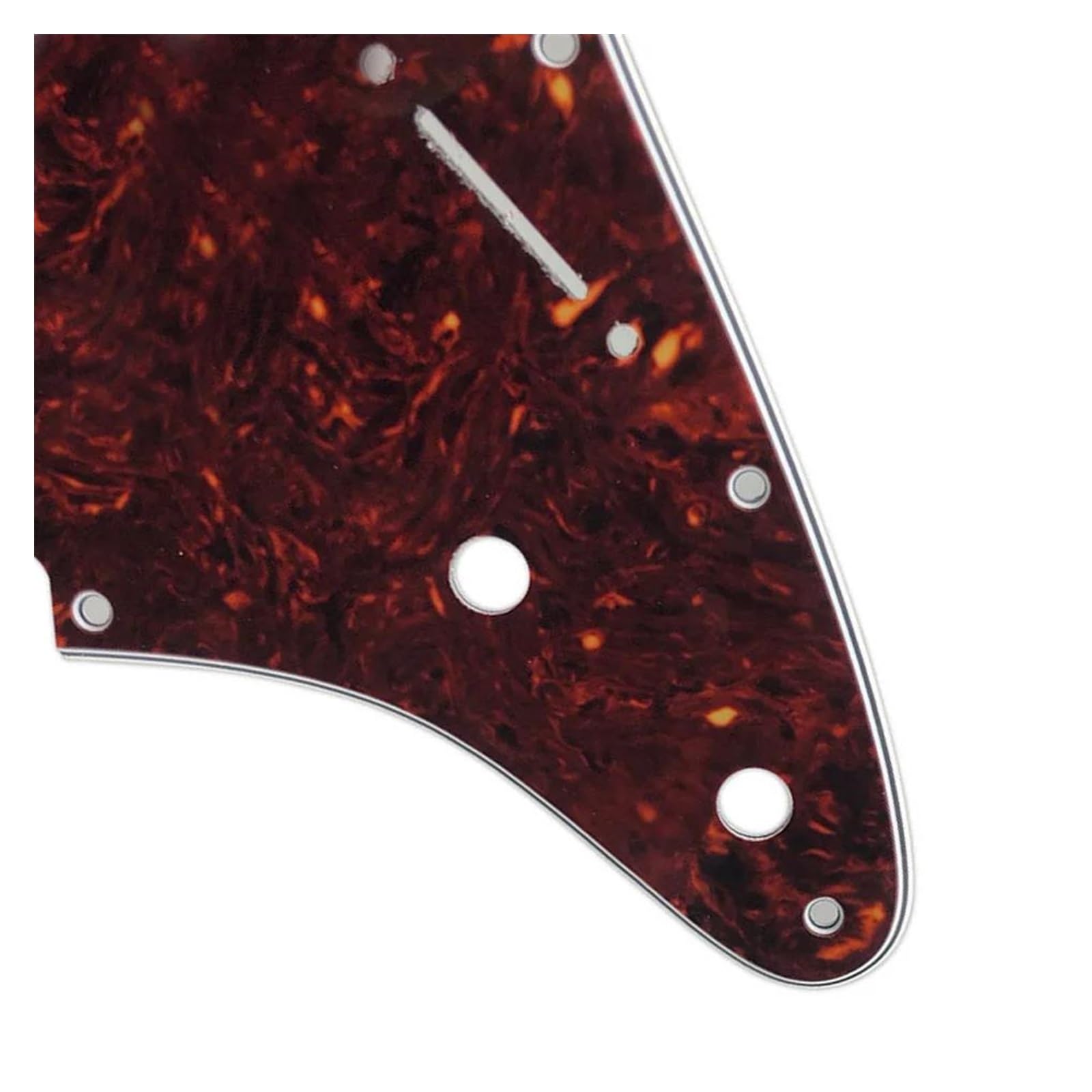 maskownica do gitary Pickguard do gitary - do Fd 72' 11 otwór na śrubę St 2 otwory kontrolne Pick Muzyczny zamienny akcesorium