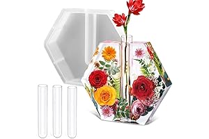 Large Hexagon Silicone Molds for Resin