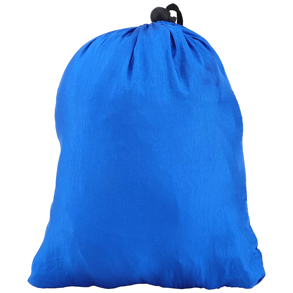 Hammock, Portable Camping Travel Double Hammock Multi Function Hanging Bed with Tree Strap for Camping, Backpacking, Travel, Backyard, Beach(Dark Blue)