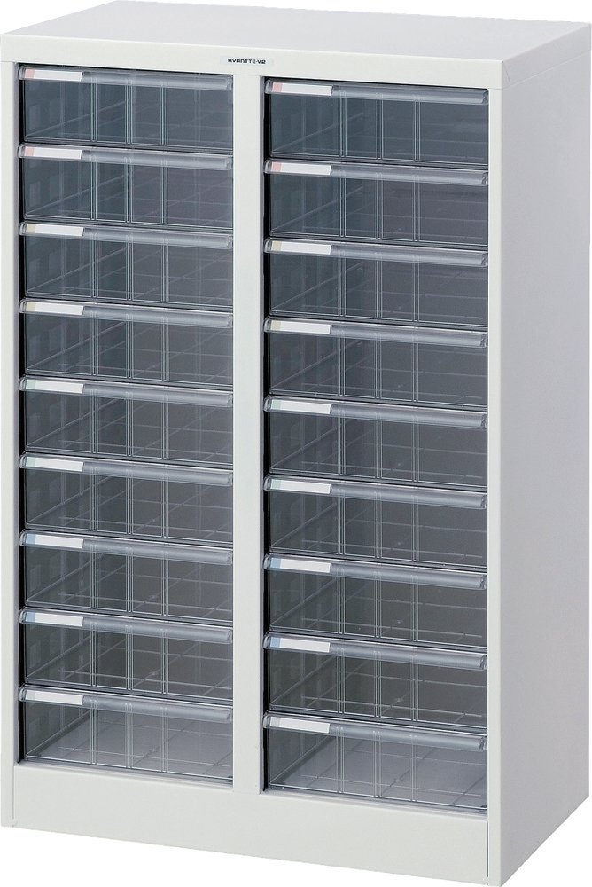 Amazon | ナカバヤシ アバンテV2 フロアケース A4×2列 AF-M18 シロ