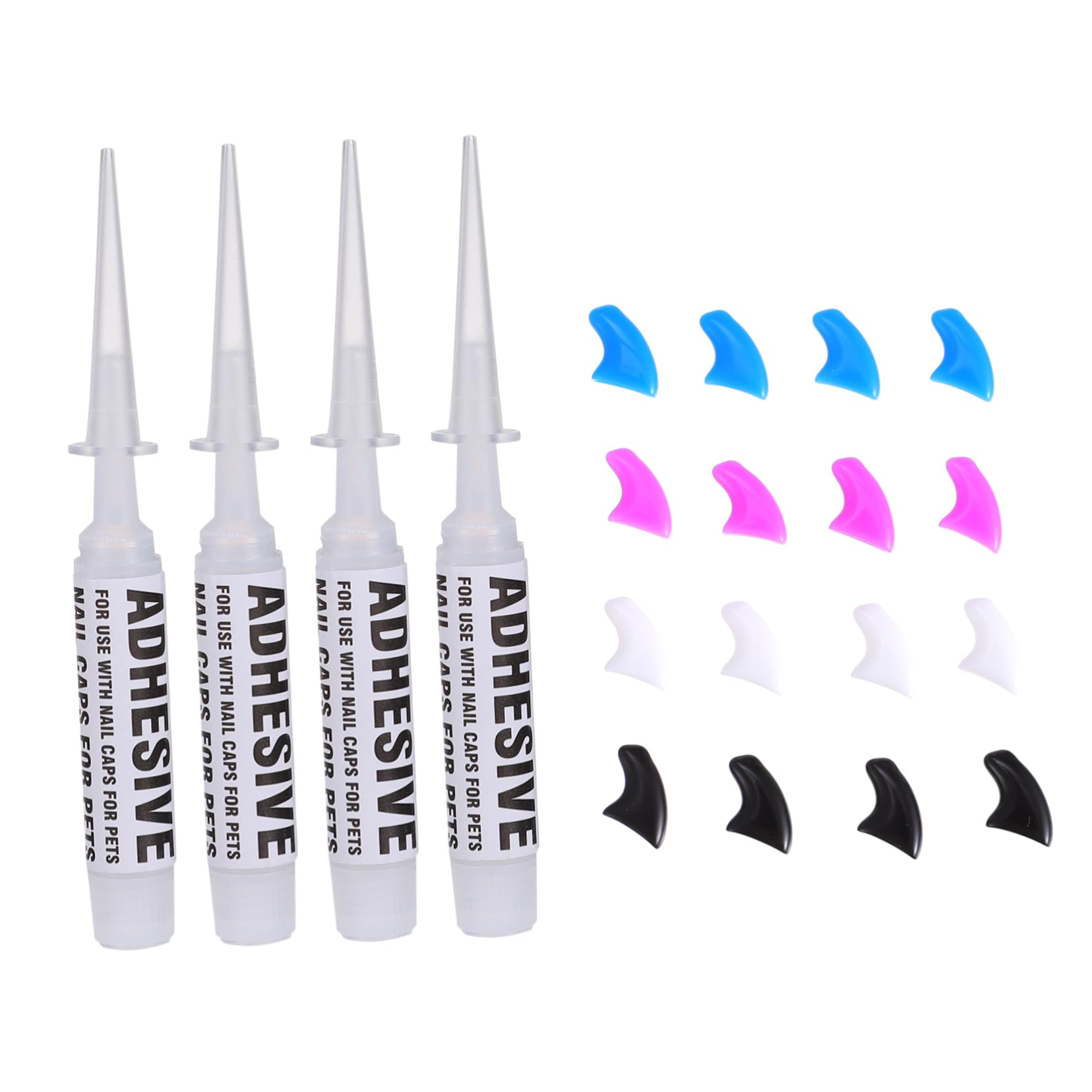 240 Pcs Ensemble D'Ongles pour Animaux De Compagnie Bouts D'Ongles De Chat Protecteurs De Griffes De Chat Capuchons De Griffes De Chat Couvre-Griffes pour Animaux De Compagnie