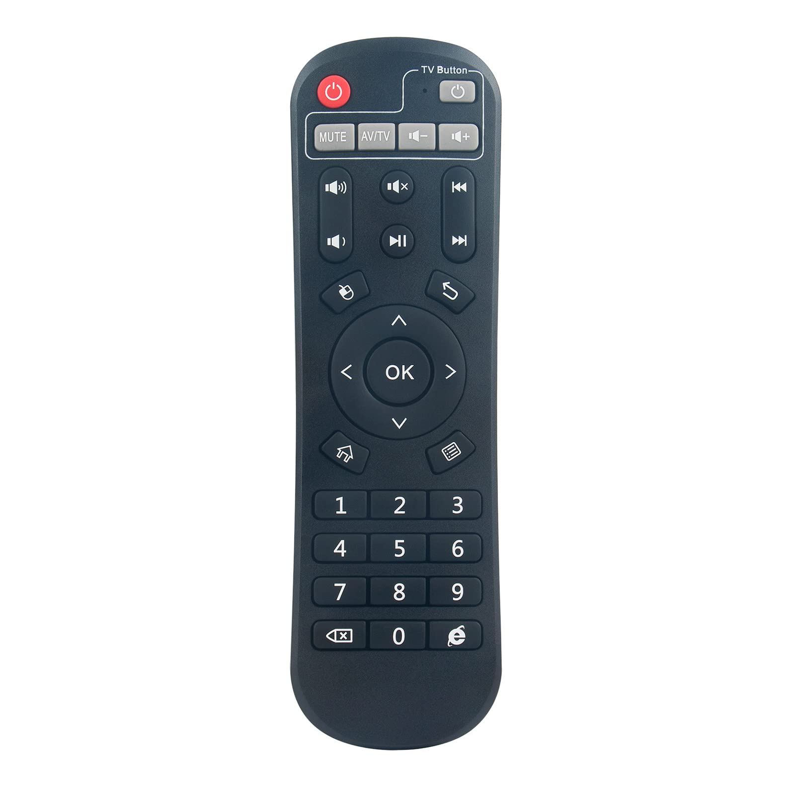 Allimity Replaced Remote Control Fit for EVPAD Pro/Pro+/ 2S/ 2T / Plus/ 2S