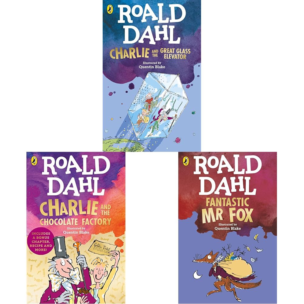 Charlie and the Great Glass Elevator & Charlie and the Chocolate Factory-Reissues & Fantastic Mr Fox