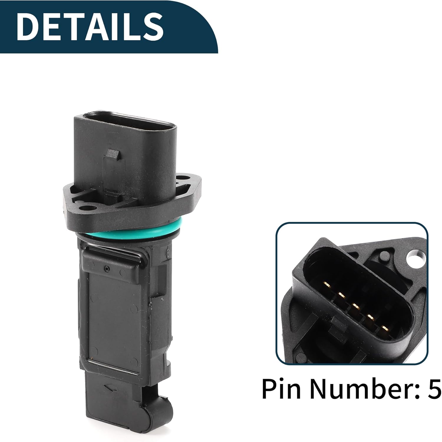 Mass Air Flow Sensor Meter for VW Bora Durable | Inner MAF Sensor 1 Pcs for VW Golf Jetta