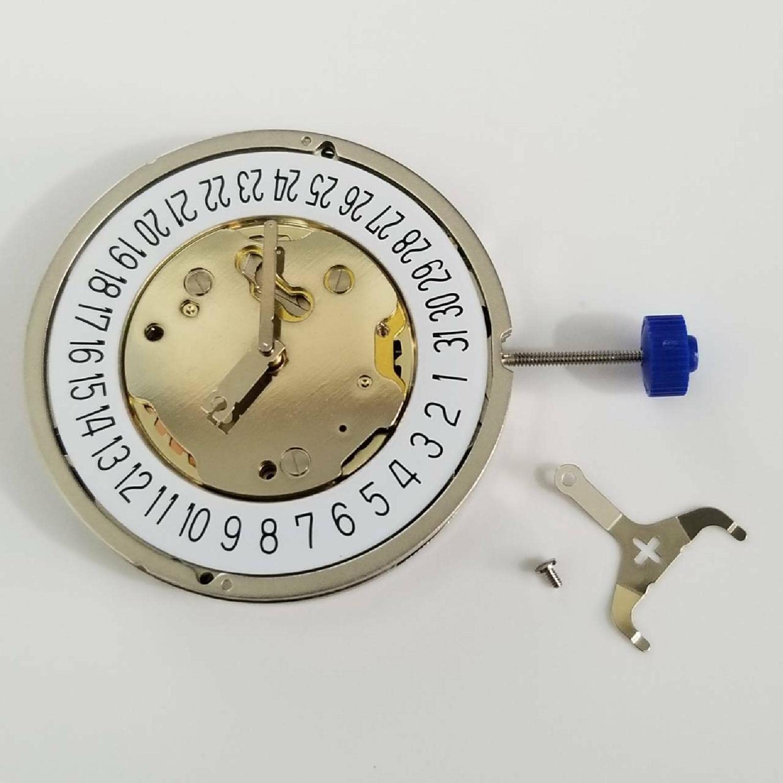 Wymiana mechanizmu zegarka, grubość 4,4 mm, mechanizm 5 klejnotów do zegarków Ronda 5021.D, akcesoria do zegarków
