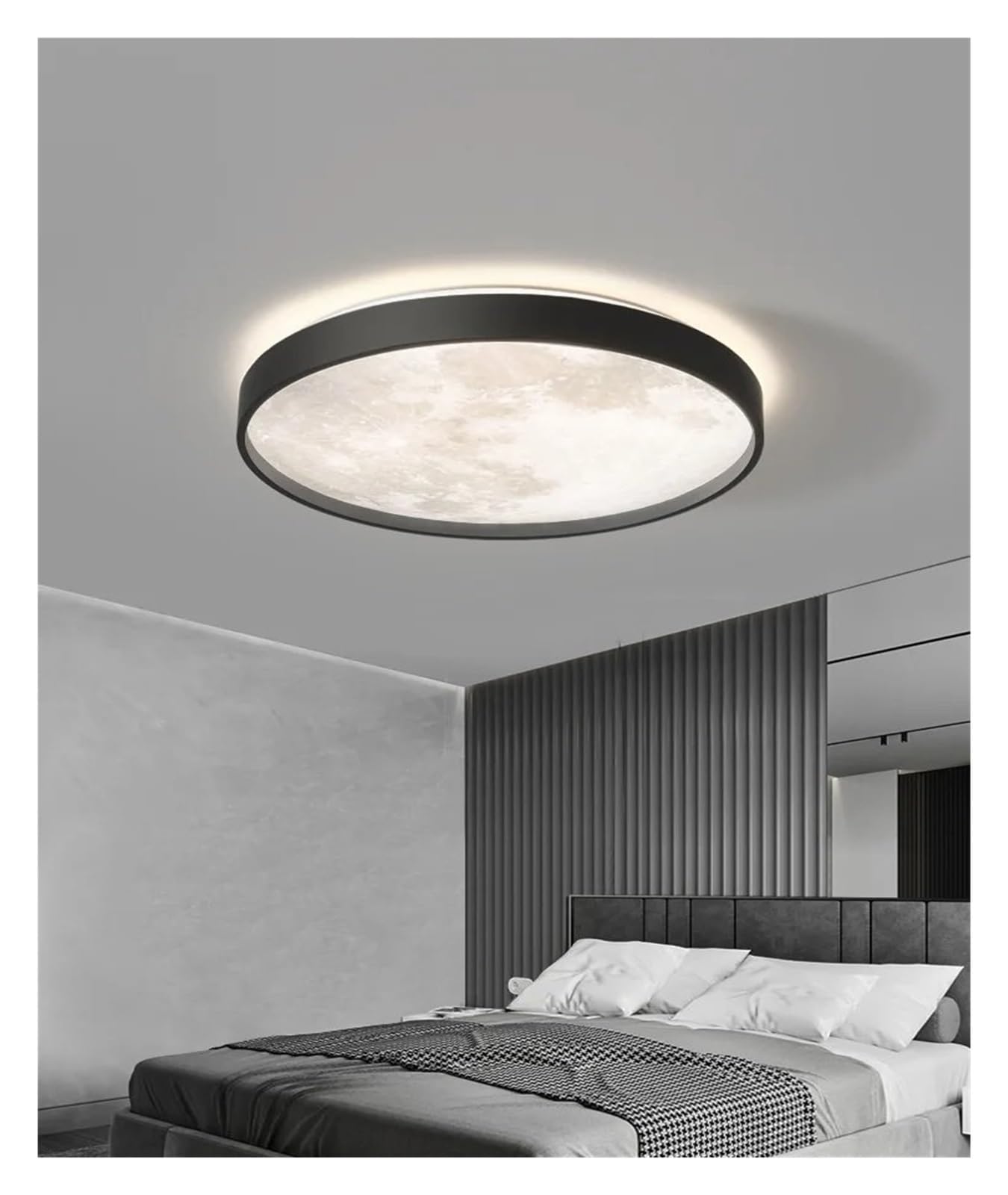 Éclairage LED chambre rond modifiable pour intérieur et balcon moderne - 7