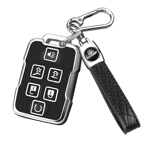 QBUC for Chevy Key Fob Cover,Soft TPU Car Key Case