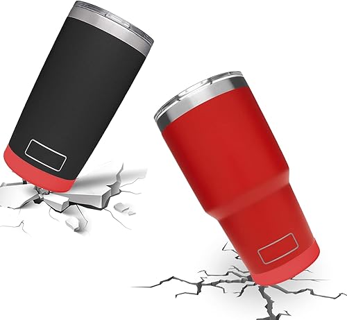 Miniatura 9 de Funda para maletero más segura para vaso YETI de 20 onzas, 30 onzas, protección inferior de silicona y menos ruido para taza de café, accesorios de