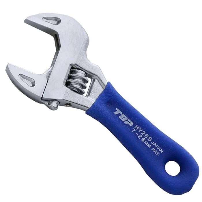 Buy TOP 4 inch Small Stubby Adjustable Wrench Thin and Light Body for