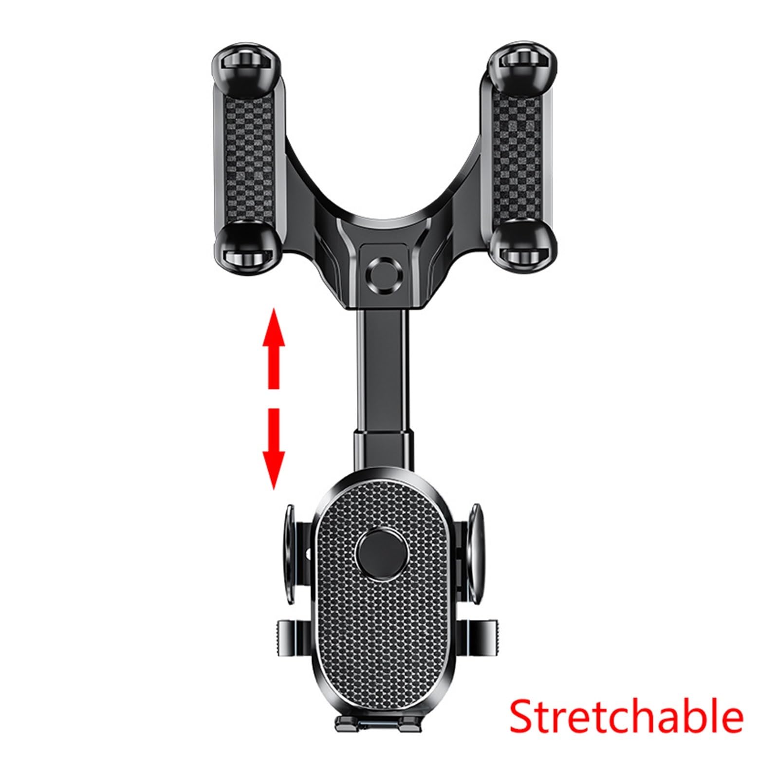 Supporto for telefono da auto con clip retrattile rotazione di 360°