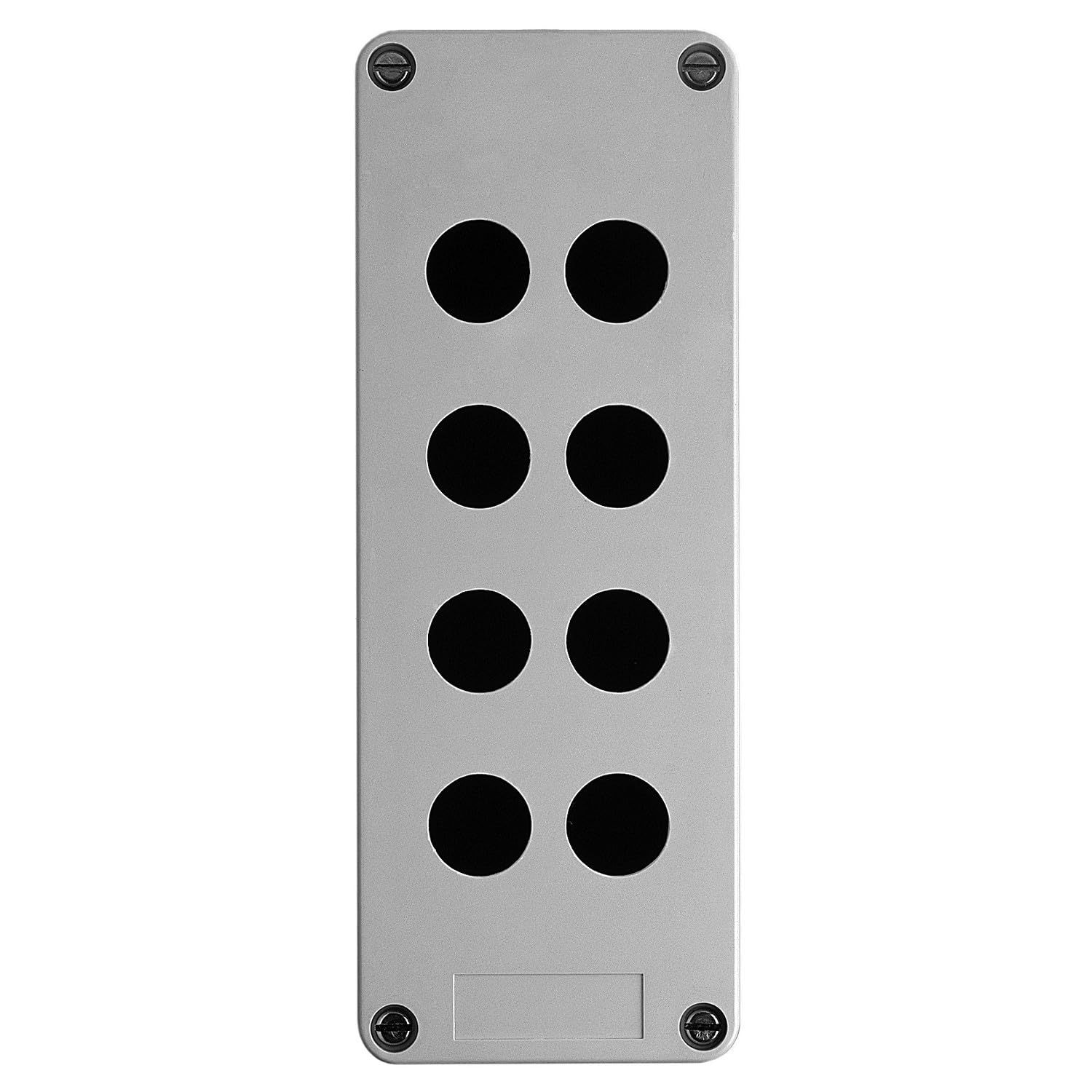 CAJA PLASTICO VACIA 8 TALADROS