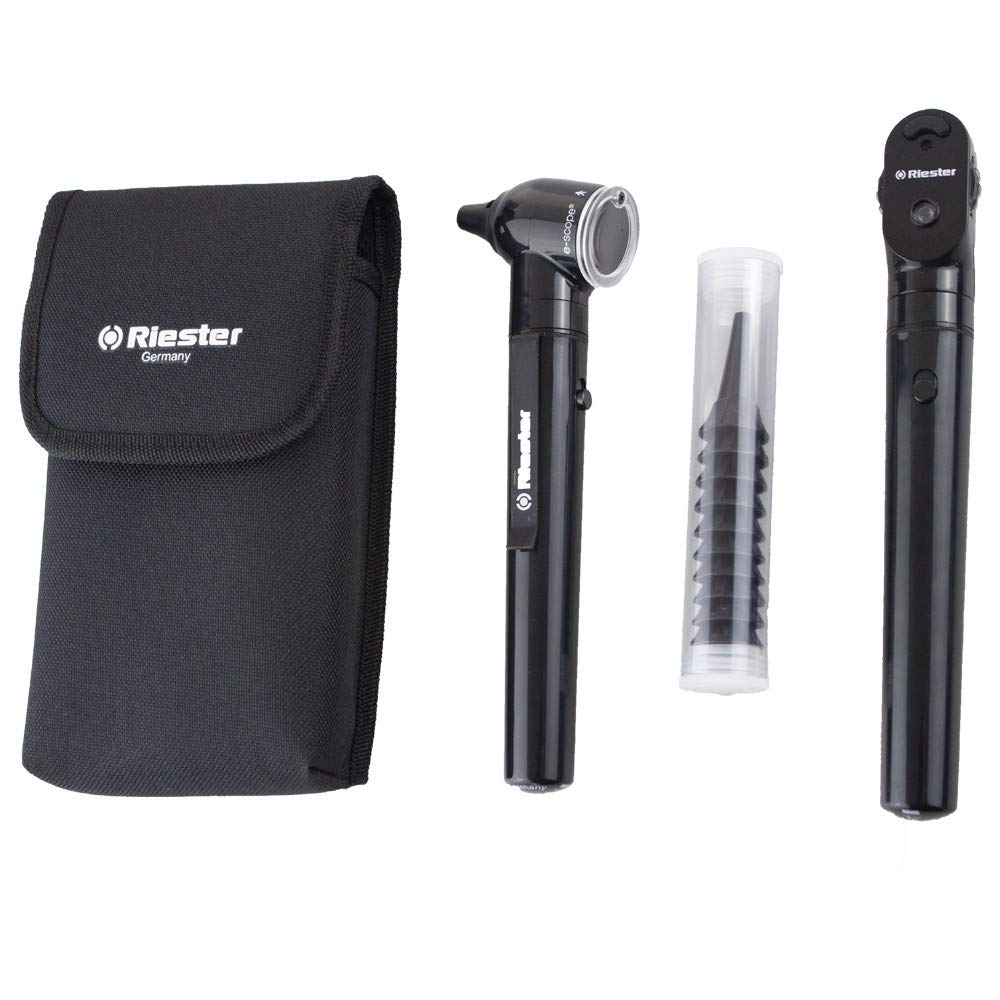 Riester RI2131200 EScope Direct Illumination Otoscope and