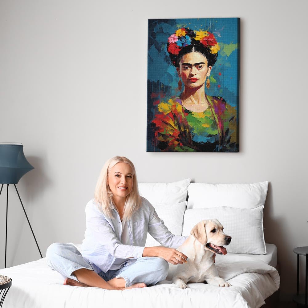 murando - Quadro in Rilievo Premium 60x90 cm 1 Pezzo su Tela Strutturata XXL Grande - Quadri Moderni Soggiorno - Stampe da Parete Moderno - Stampa Artistica Dipinta a Mano - h-H-10053-b-a