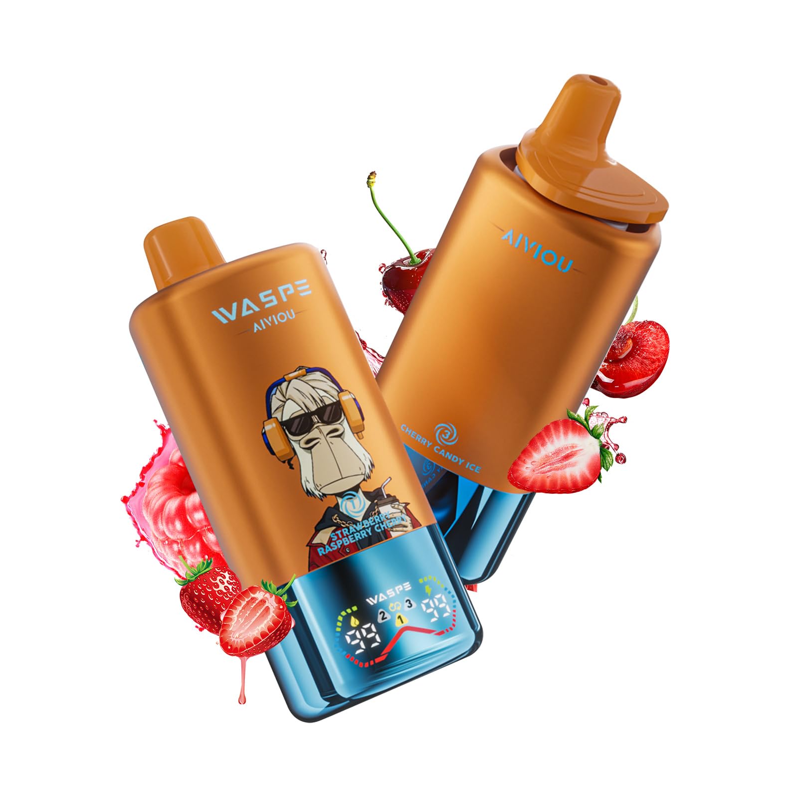 Amazon | 【3テイスト】 WASPE 3in1 60000パフ 使い捨て電子タバコ