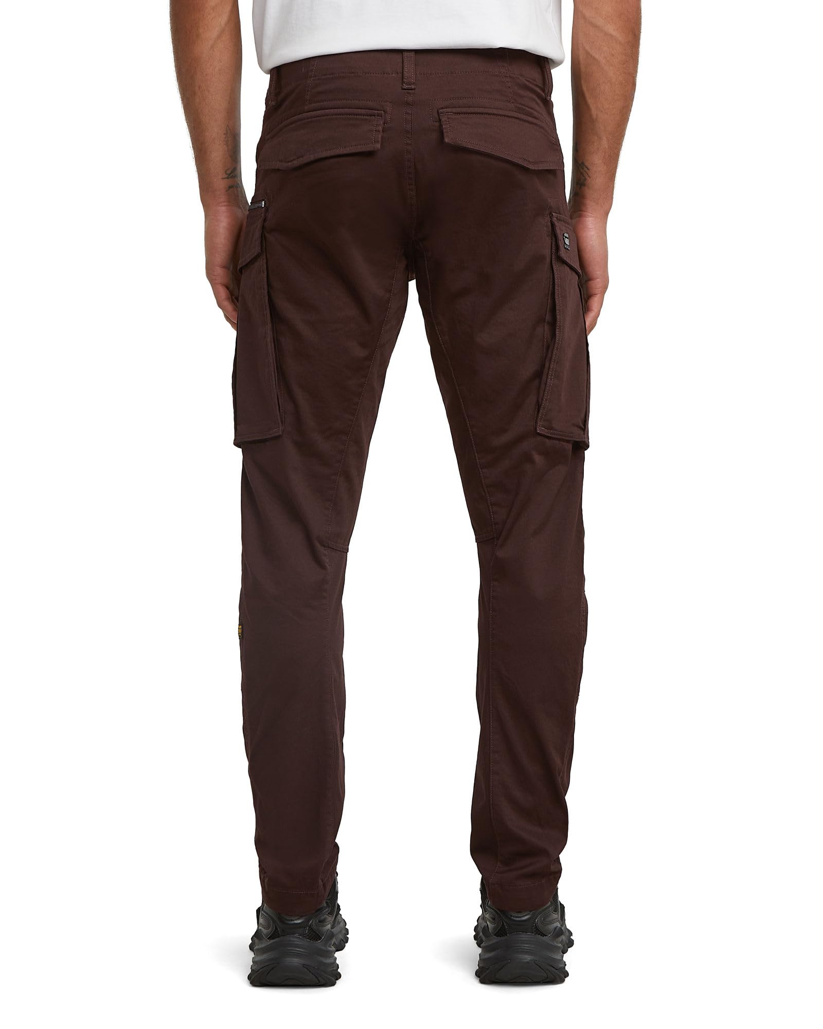 G-STAR Rovic Zip 3D Regular Tapered spodnie, Brązowy (Chocolate Plum D02190-5126-g692), 36W / 34L