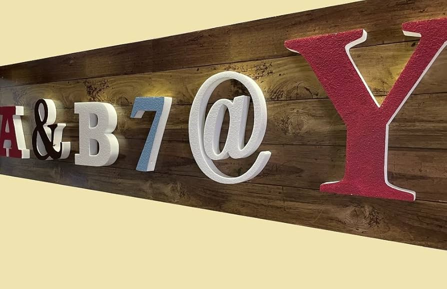 アルファベットオブジェ　① Amazon.co.jp: アルファベット オブジェ スタイル①