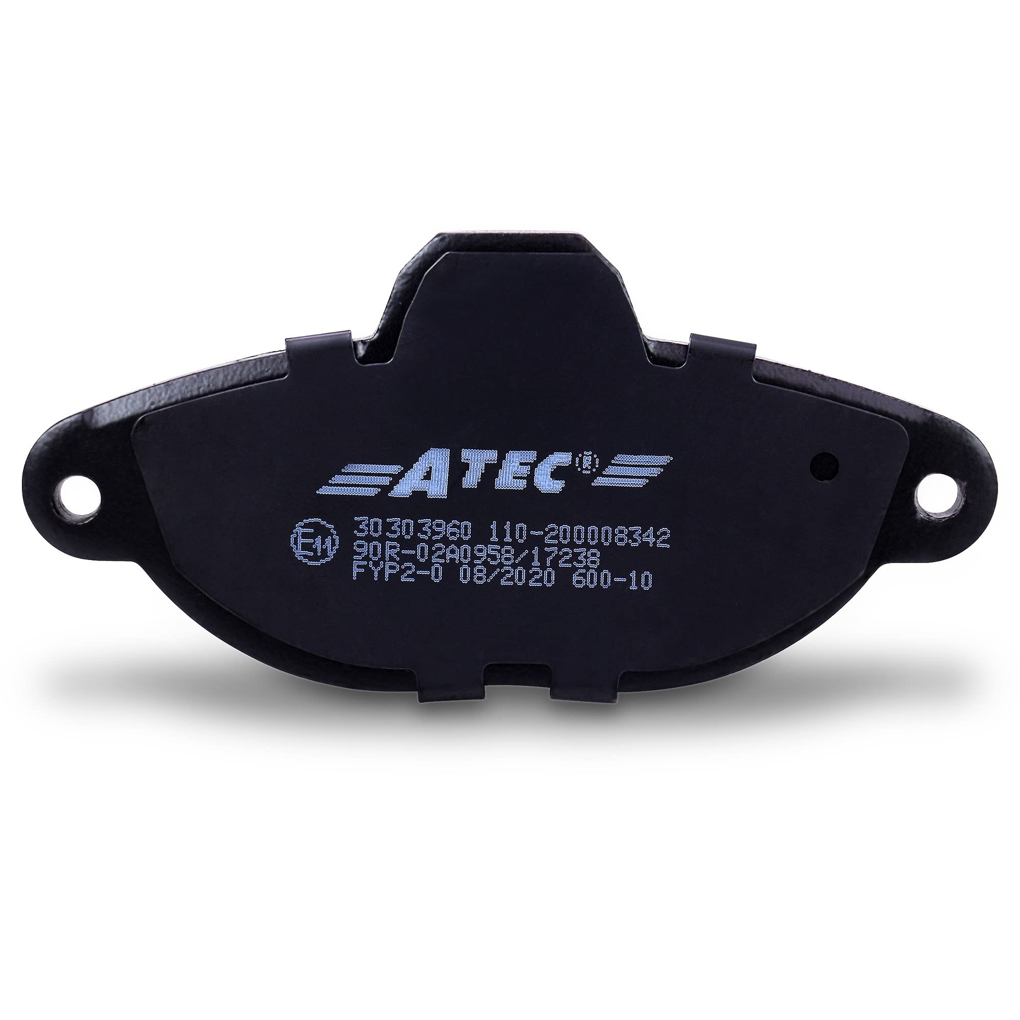 BESTPRICE ATP Set freni asse anteriore incl. dischi freno pieni Ø 240,5 mm +
