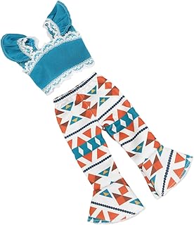 TOYANDONA Roupas De Boneca Bonecas Macacão De Menina Vestido De Bebê Vestido De Festa De Boneca Acessórios De Boneca De Menina Roupa Casual Roupas De Boneca Roupas De Bebê Roupas De Boneca