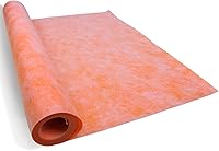 Muzata M034 Waterproof Shower Membrane 3.8x33ft 125 Sq Ft 23.6 Mil Thick Tile Underlayment for Bathroom Kitchen Sauna