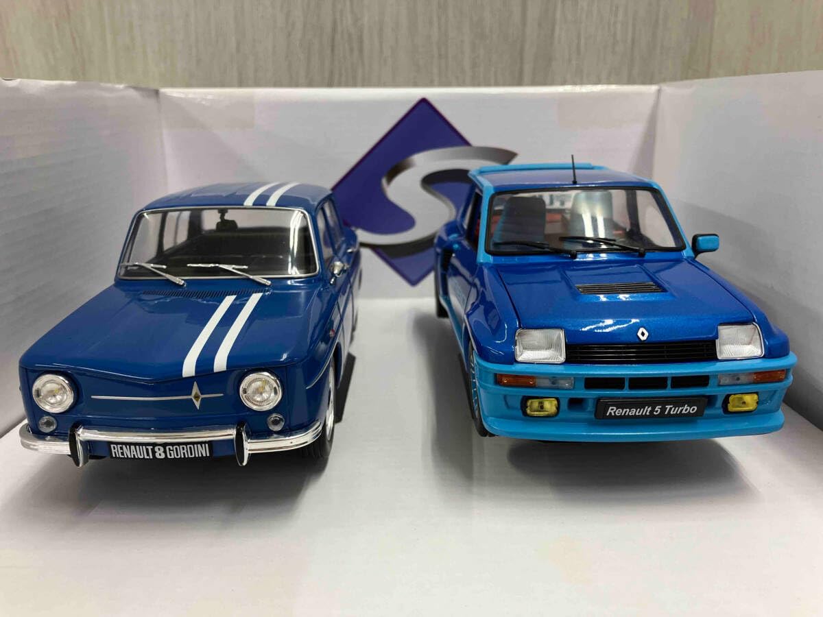 ソリド 1/18 ルノー5 ターボ ブルー+R8 ゴルディーニ 2台セット ソリド 1/18 ルノー5 ターボ ブルー+R8 ゴルディーニ 2台セット