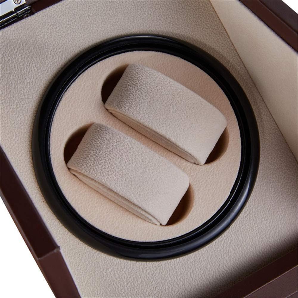 FENOKD Automatic Watch Winder Box Watch Winder Box 2+2 Automatic Mechanical Watch Winder Double Watch Winding Box Shaker Quiet Silence Motor Watches Storage