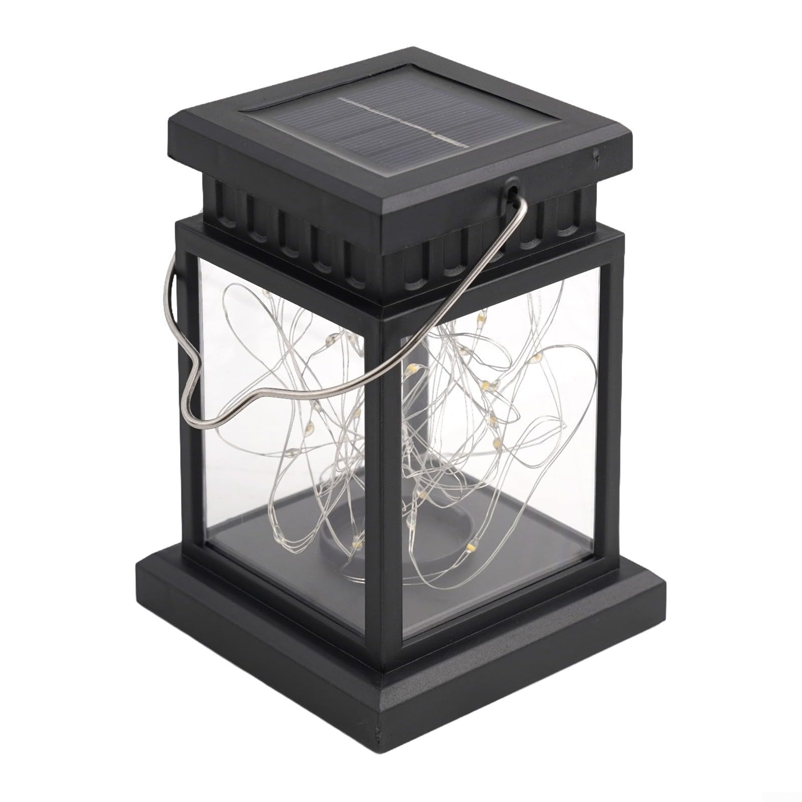 snowchecking Solar Powered Hanging Lantern Garden Light, Garden Decoration Lamp, Outdoor Solar-LED Lantern, Table Lamp(001)