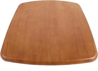 Veemoon Chair Seat Replacement Wooden Stool Seat Replacement Office Chair Seat Bar Stool Seat Square Chair Top Seat Canteen Chair Wood Surface DIY Stool Replacement Part