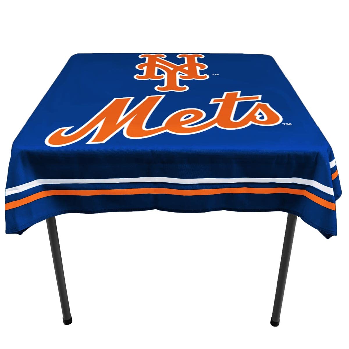 Mets Logo Tablecloth nappe de table carrée baseball WinCraft cover