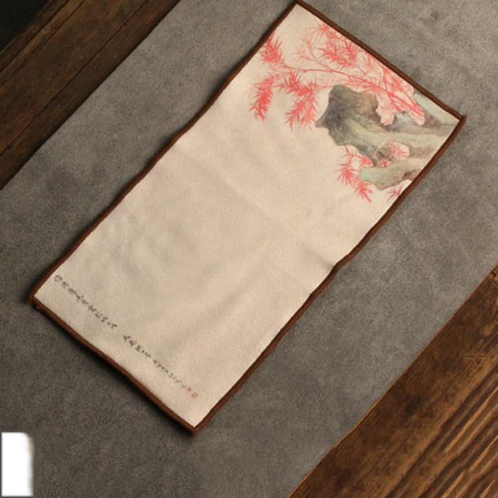 Kung Fu Tea Napkin Tea Accessories Tea Towel Household Zen Tea Table Tea Cloth Mat