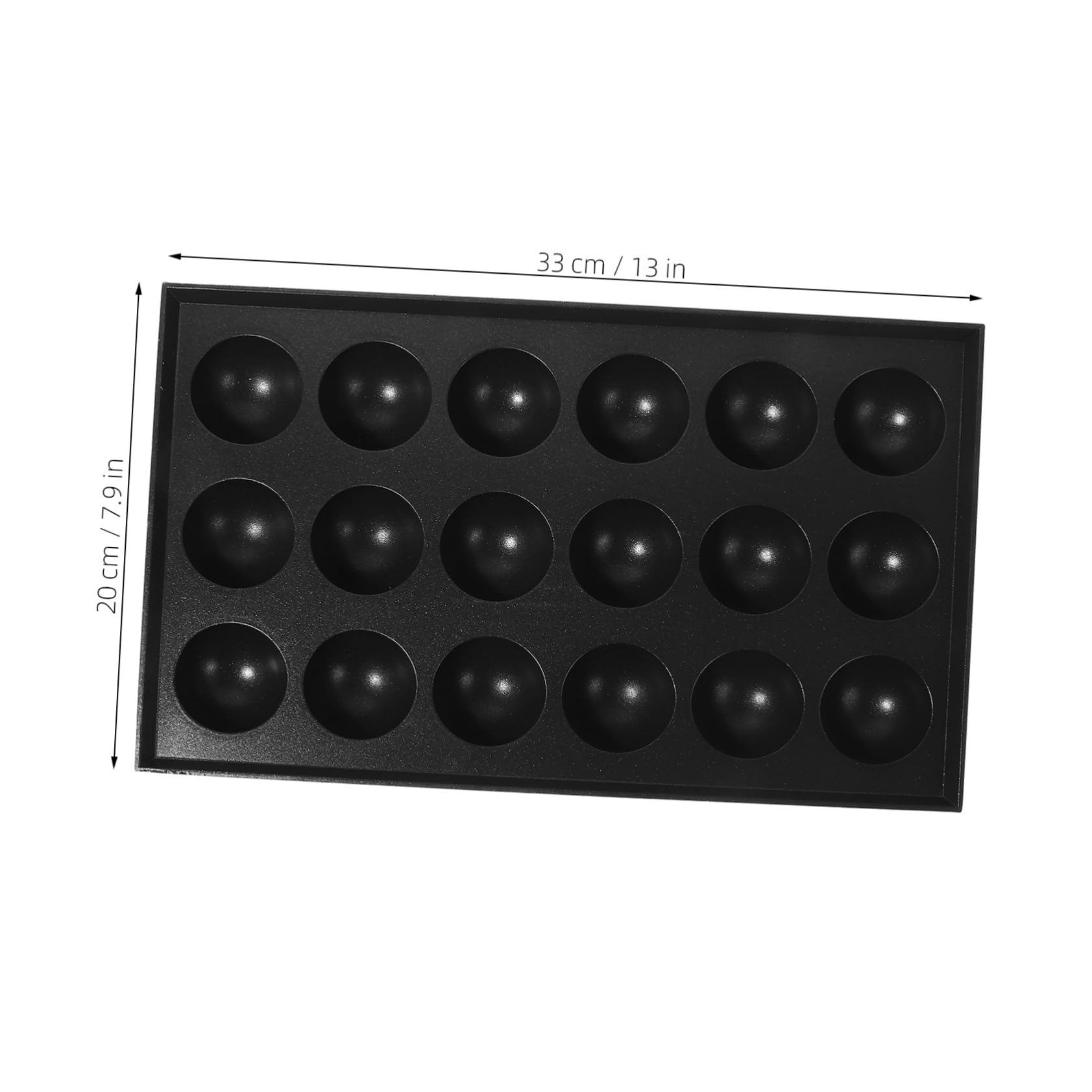 Unomor Cavity Nonstick Baking Tray for Octopus Meatballs and Quail Eggs Cooking Skillet for Outdoor Gatherings and Easy Cleanup