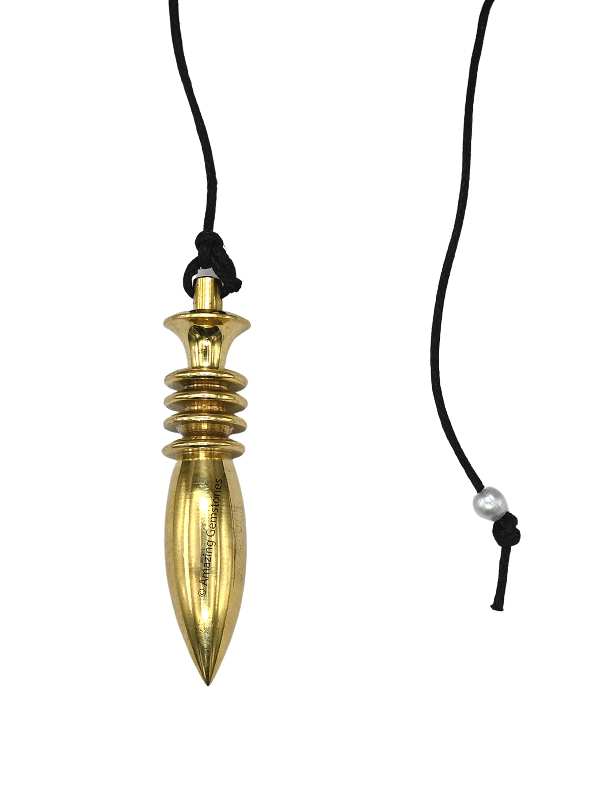 Buy Healing Metal Pendulums for Divination, Gold Karnak 4 Ring Plate