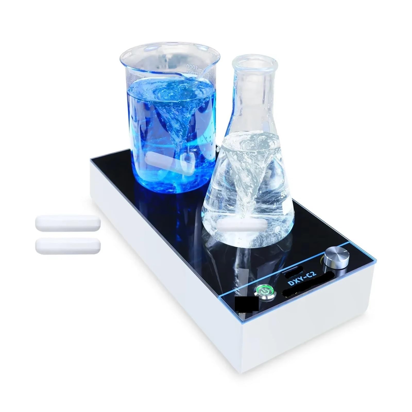 Magnetic Stirrer Mixer for Laboratory Use with Adjustable Speed up to 2000 RPM