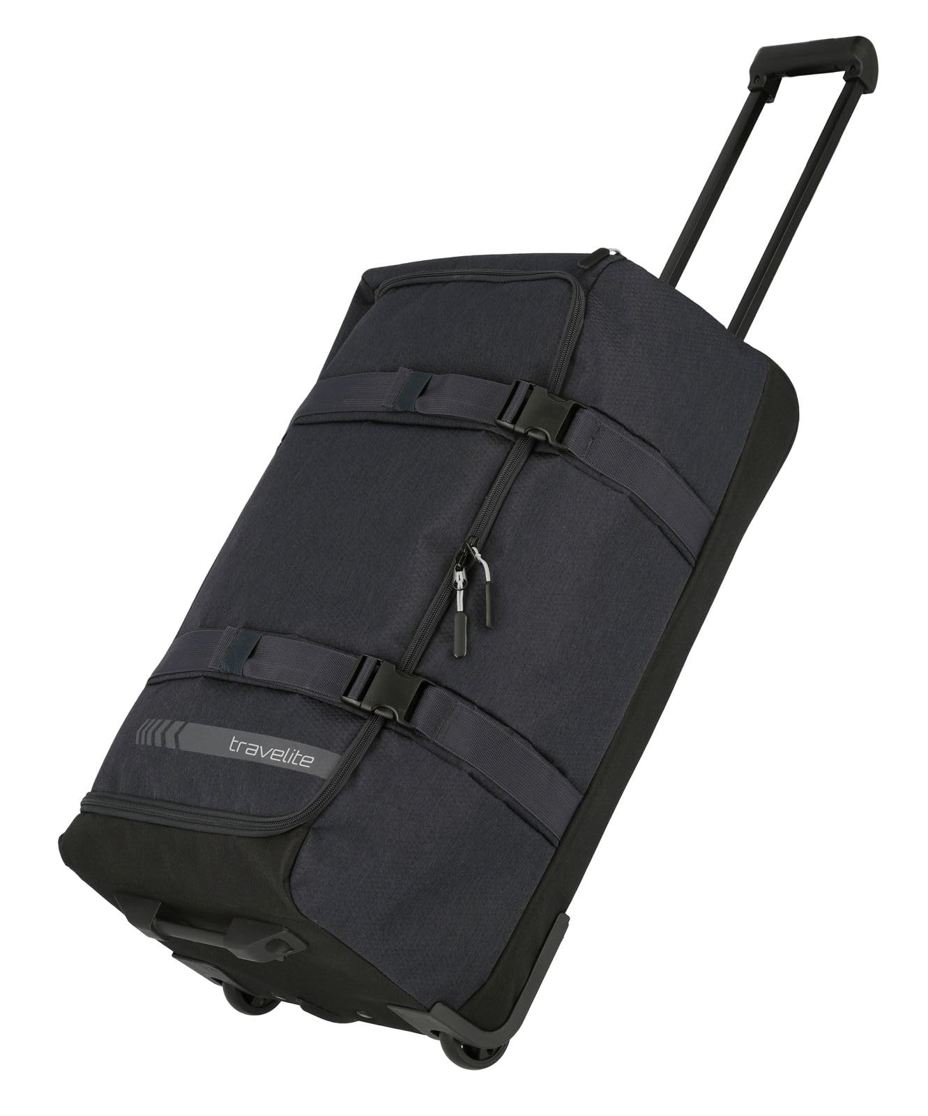 travelite Trolley Travel Bag with Wheels Medium Size, KICK Off, Practical Roller Travel Bag for Vacations and Sports, 68 cm, 65 liters