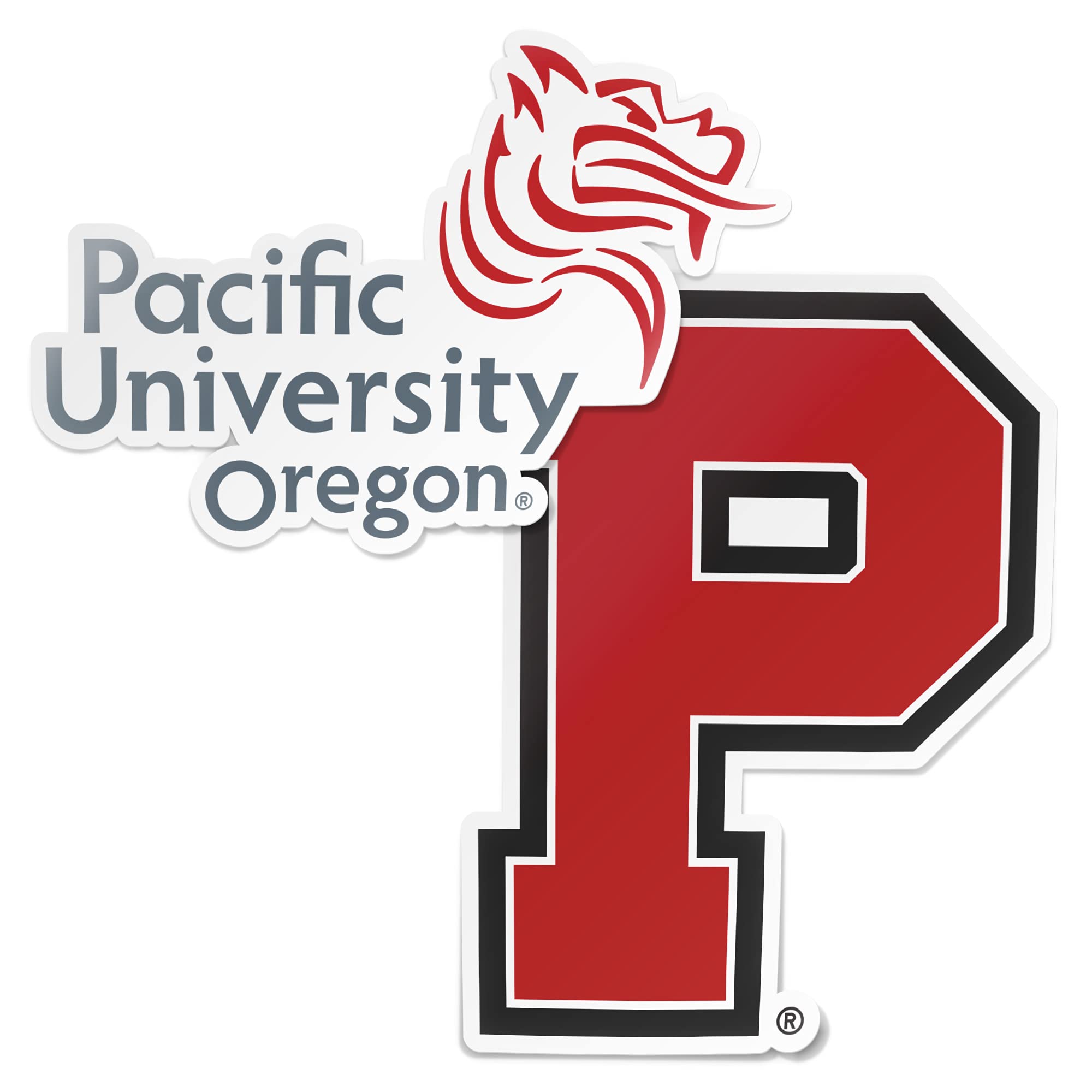 Sticker Pacific University vinyle anti rayures gourde et PC