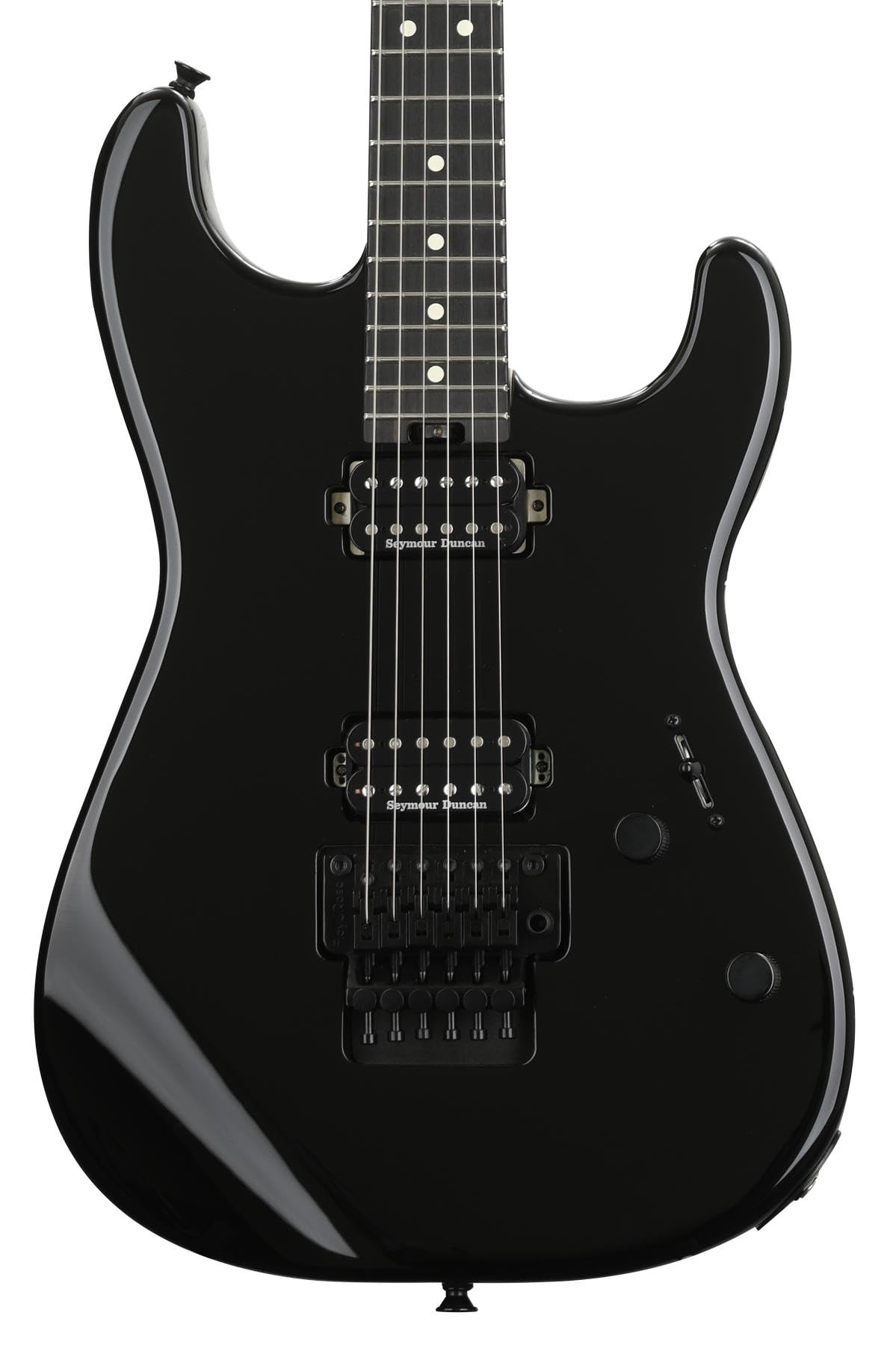 Amazon | Charvel Pro-Mod San Dimas Style 1 HH FR Ebony Gloss Black