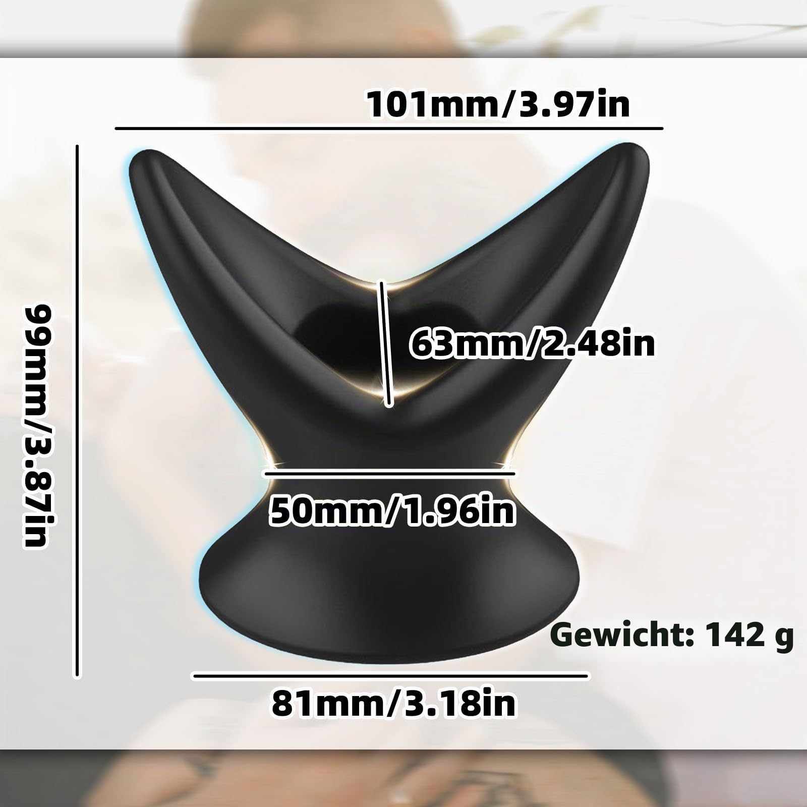 AMAZBEE Hohl Anal Plug und Tentakel Dildo Set Extra Lange Silikon Analdehner mit Saugnapf für Prostata Massage Tiefere und Erkundung BDSM Tunnel Plug im Monster Alien Design (L)
