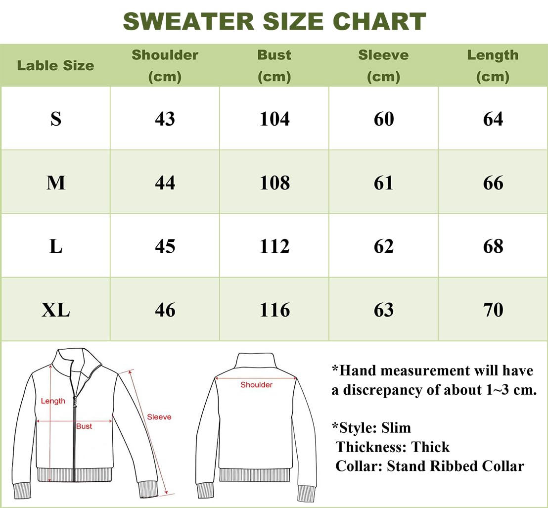 PADOLA Gilet Homme Zippé Veste en Maille Cardigan Homme Veste Homme mi Saison Col Droit Pull Hiver Blouson Homme avec Polaire Chaud Sweat Coupe Vent avec Poche