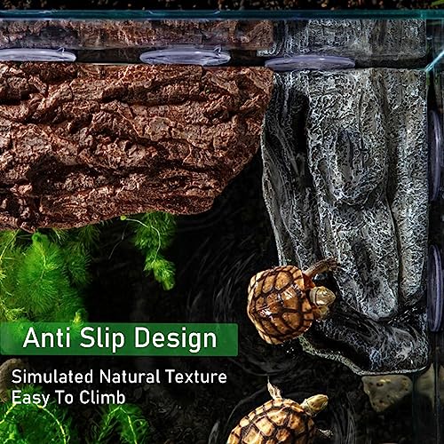 image for Tfwadmx Turtle Basking Platform, Turtle Dock, Resin Turtles Basking Ro