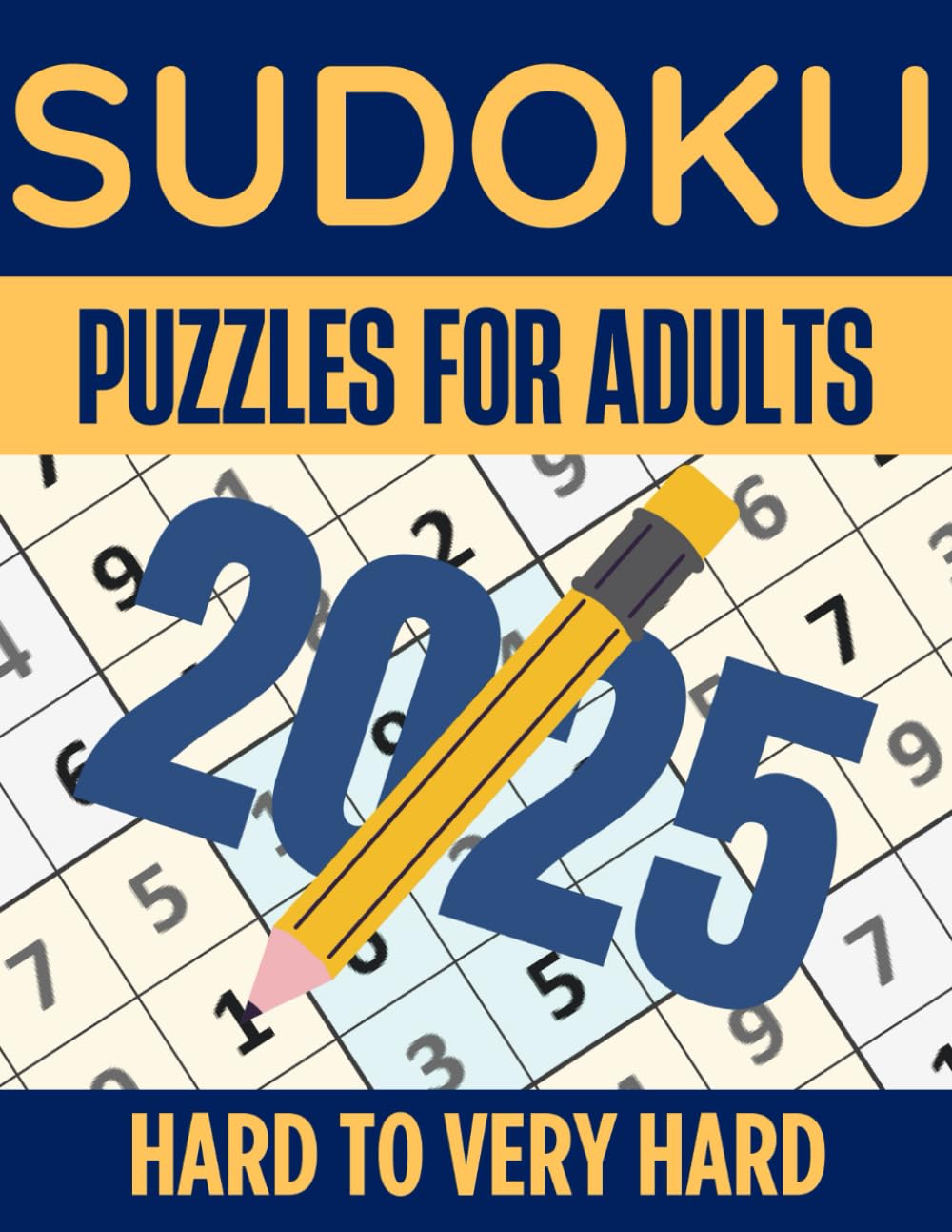 Sudoku Puzzle Book For Adults Hard to Very Hard: 400+ Challenging Sudoku Puzzles with full Solutions