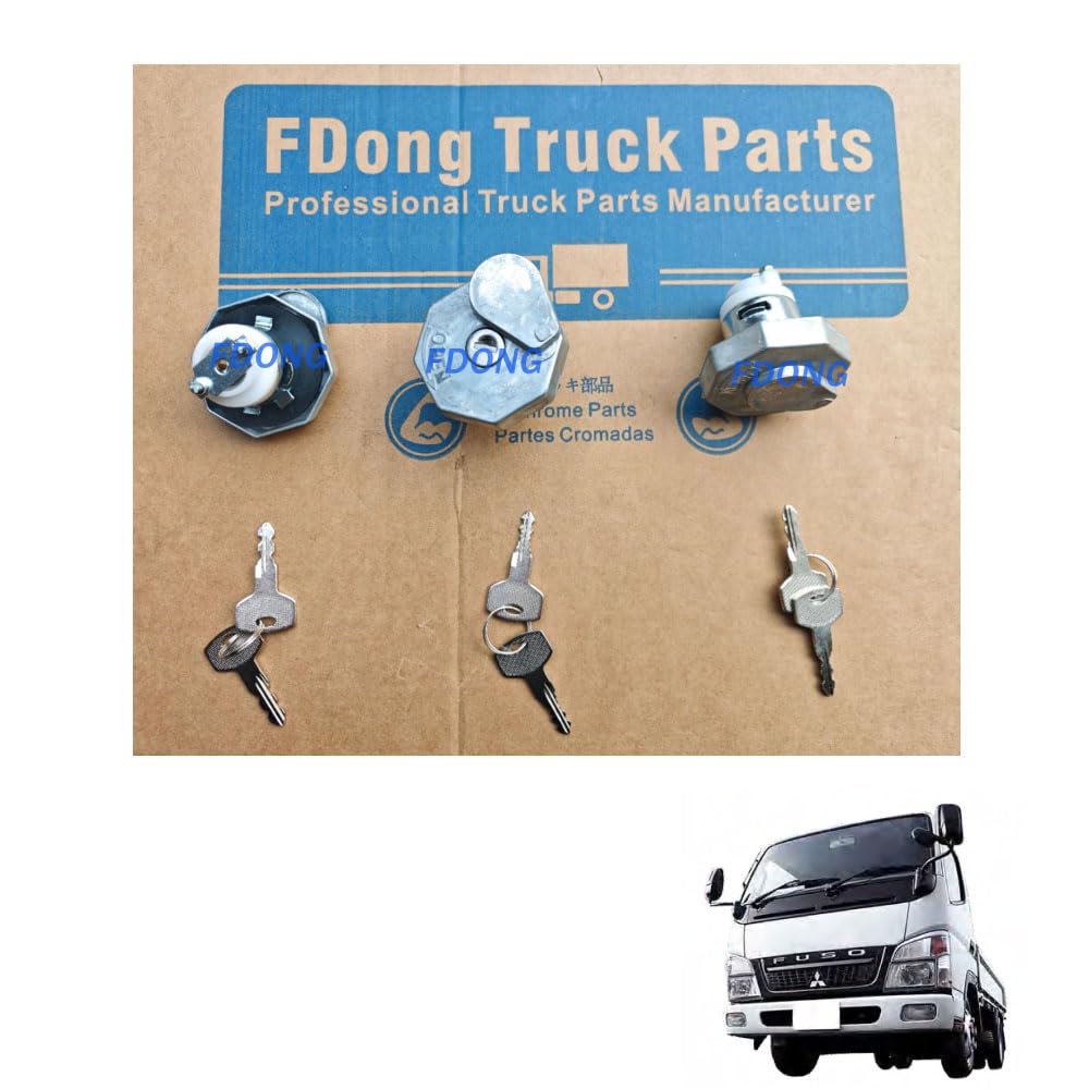 Amazon | 燃料タンクキャップ 鍵付き キャンター用 トラック用品 1個