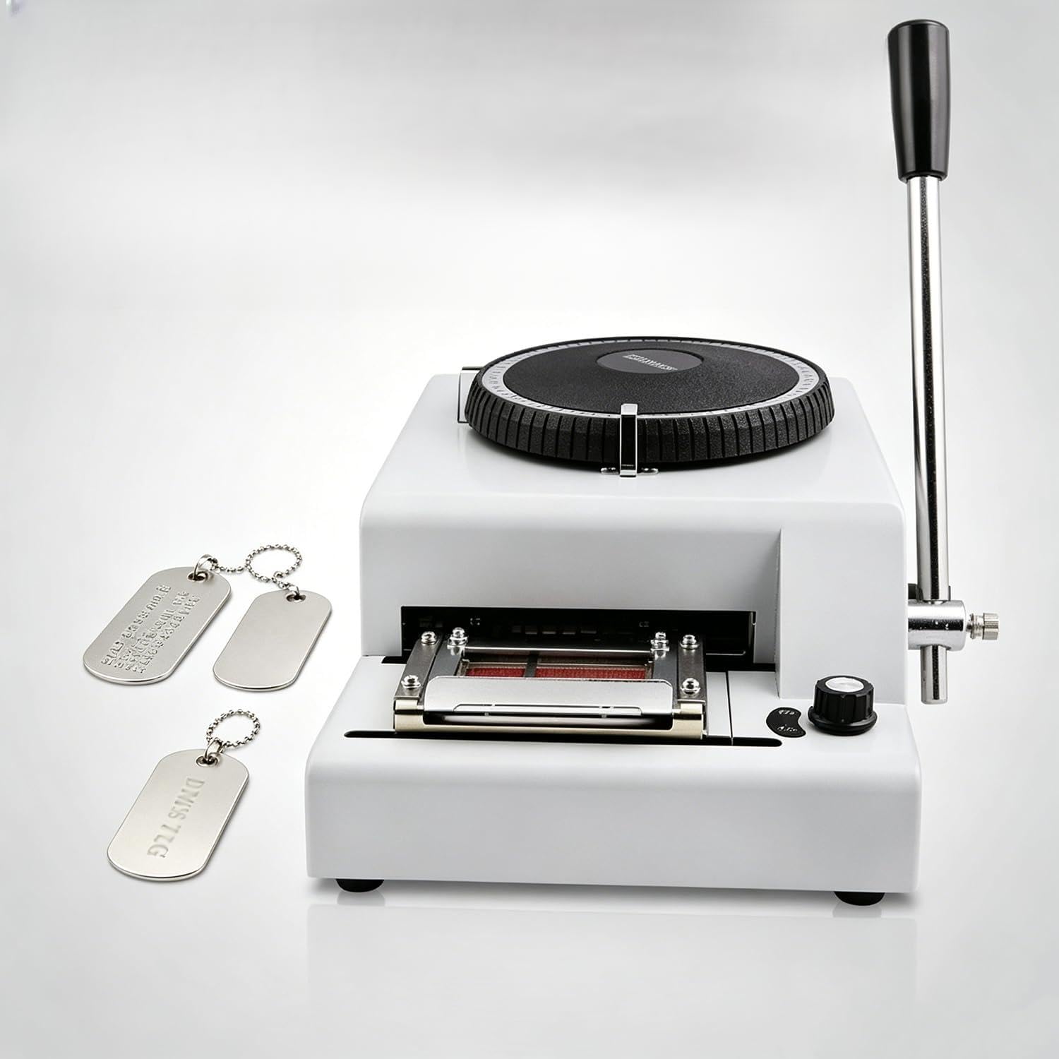 XueFulxion Manual PVC Card Embosser Machine with 72 Built-in Characters