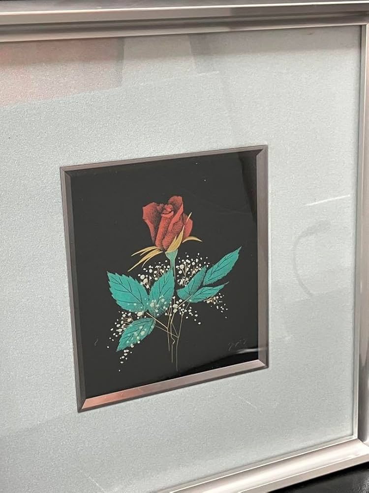 【輪島塗 沈金】友田裕次「バラ」額装作品／漆芸 アートフレーム 沈金師 輪島塗 輪島塗 友田裕次 薔薇 沈金美術品 伝統工芸 漆藝額 - メルカリ