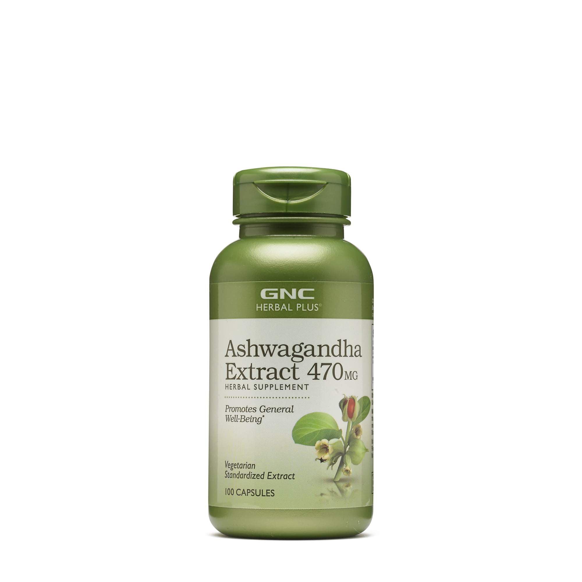 GNCHERBAL PLUS ASHWAGANDHA EXTRACT 470 MG