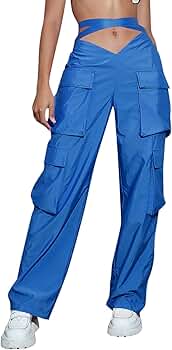 ☆23SS☆【Bad Blue】☆Parachute Pant.s☆パンツ☆関税込☆ Amazon.com: YOLAI Women V-Shape Waistband Cargo Pant High