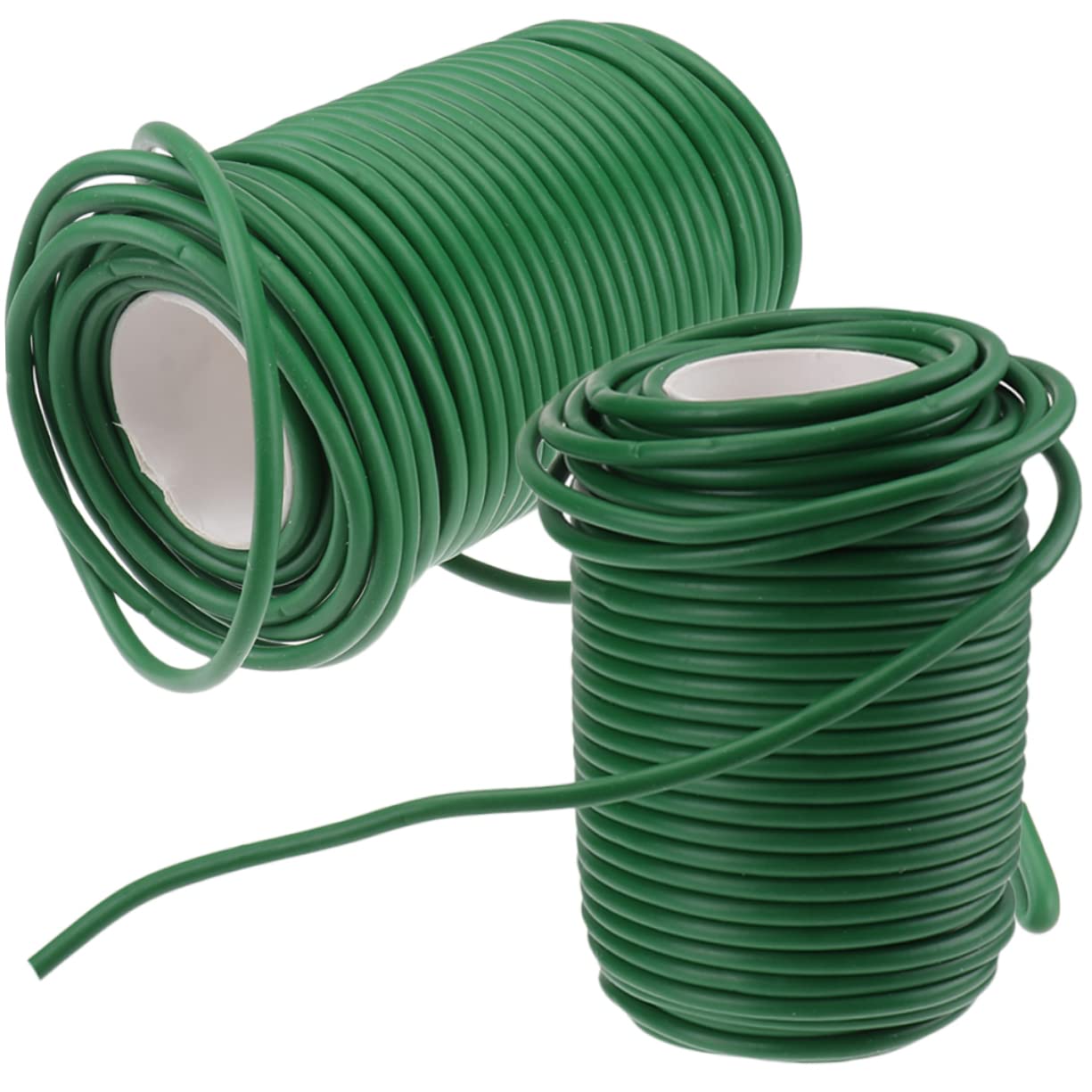 Jardinage Verts Accessoires Polyvalents en TPR et Fer 2 Rouleaux de Liens pour Fixation Sécurisée des Plantes et Vignes pour Jardin Extérieur