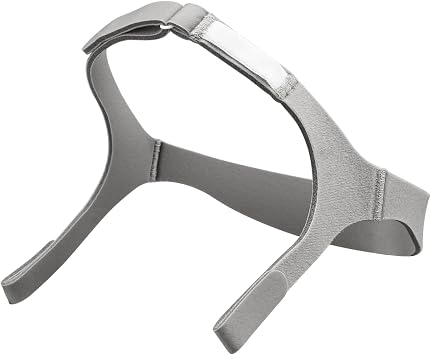 Headgear Compatible with Philips Respironics Nuance Pro Gel Nasal Pillows Mask, Soft Adjustable Replacement Nuance Pro Head Strap