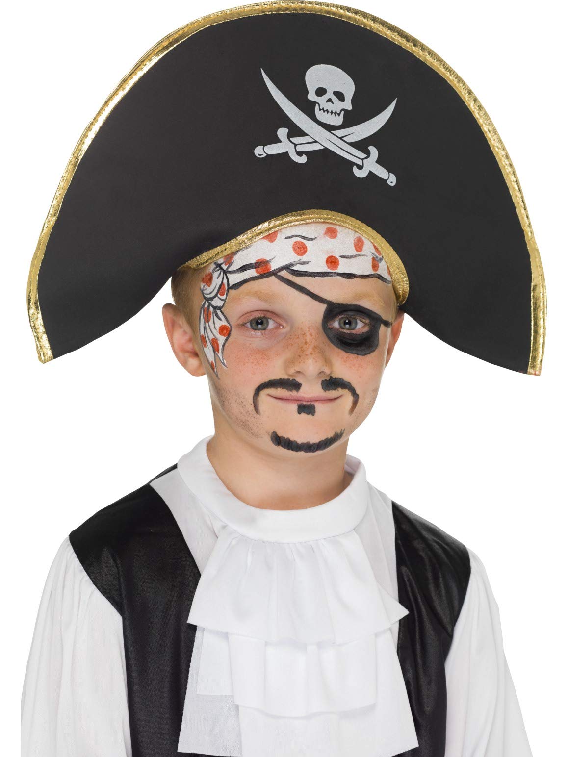 Pirate Captain Hat, Black