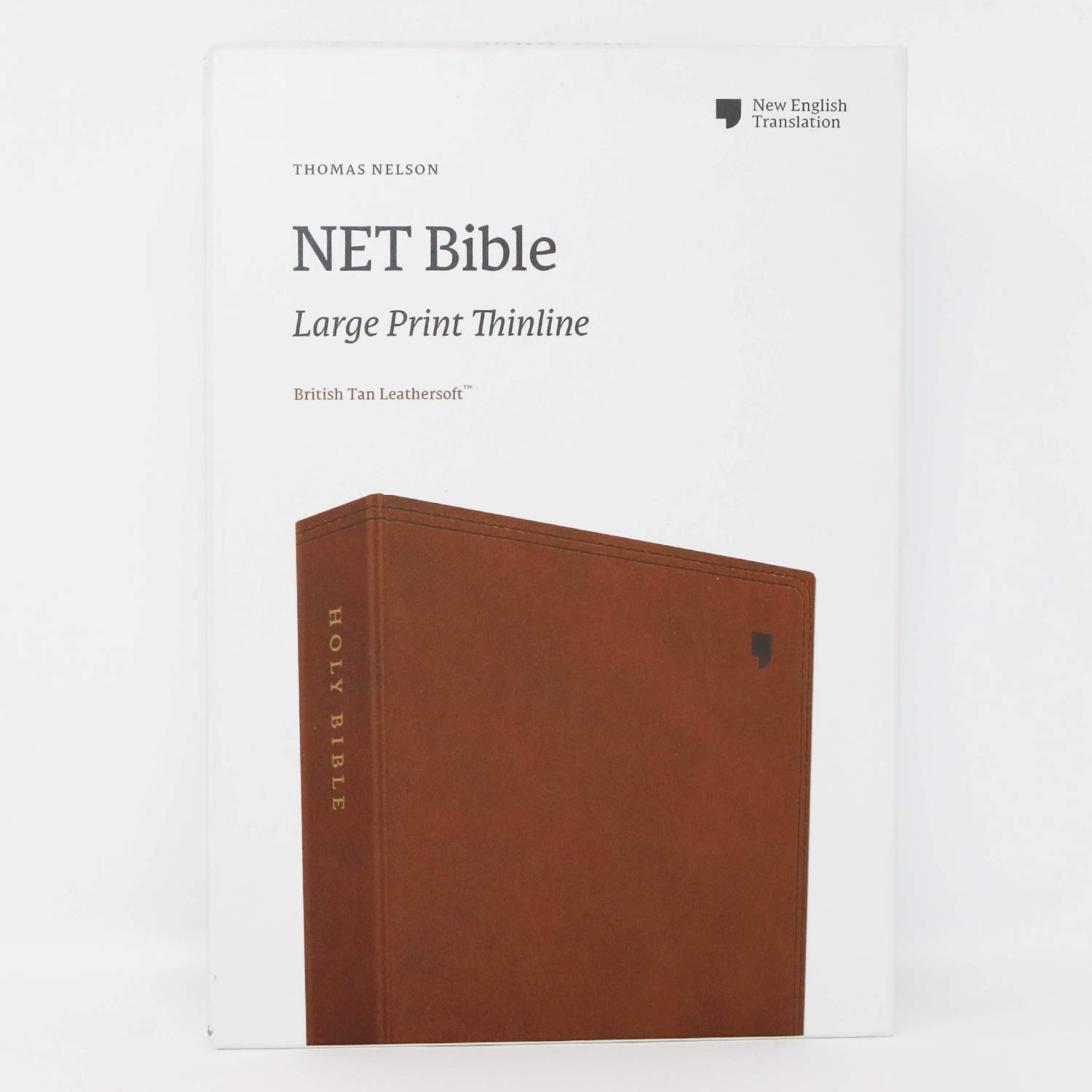 NET Bible, Thinline Large Print, Leathersoft, Brown, Comfort Print: Holy Bible - Image 6